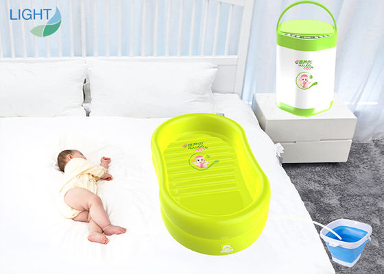 Akıllı Su Isıtıcı Duş Seti ile Toksik Olmayan PVC Şişme Bebek Küvetleri